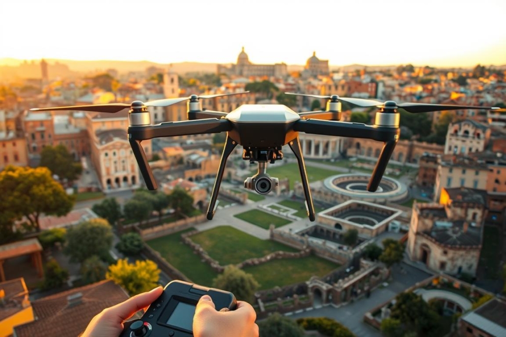 Riprese con drone a Roma